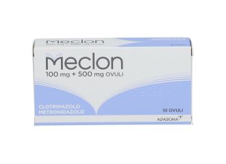 Meclon Ovuli 100 mg + 500 mg 10 Ovuli Vaginali