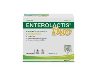 Enterolactis Duo Integratore Di Fermenti Lattici Vivi 20 Bustine 5g