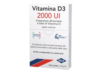 Vitamina d3 2000 ui 30 film orale