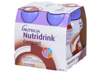 Nutridrink Compact Integratore Gusto Cioccolato 4x125 ml