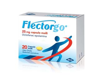 Flectorgo Capsule 25 mg Diclofenac Antidolorifico 20 Capsule Molli