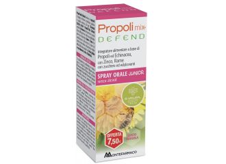 Propoli mix defend spray orale junior analcolico 30 ml gusto fragola