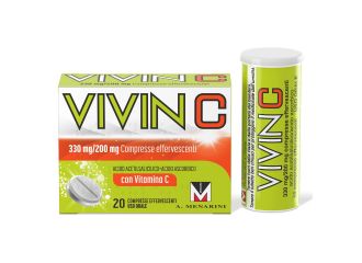 Vivin C 20 Compresse Effervescenti 330 mg + 200 mg