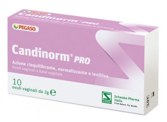 Candinorm Pro Ovuli Vaginali Normalizzanti A Base Vegetale 10 Ovuli