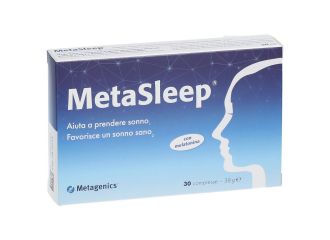 Metasleep Integratore Per il Sonno 30 Capsule