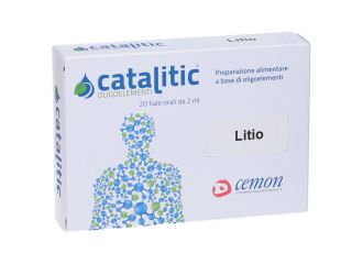 Cemon Catalitic Oligoelementi Litio 20 Fiale da 2 ml