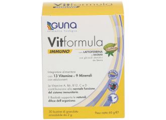Guna Vit Formula Immuno Integratore Vitamine e Minerali 30 Bustine