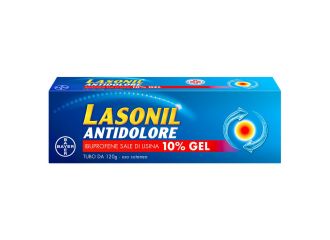 Lasonil Antidolore Gel Antidolorifico Antinfiammatorio per Dolori Muscolari e Articolari Tubo 120g