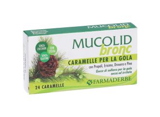 Mucolid Bronc 24 Caramelle