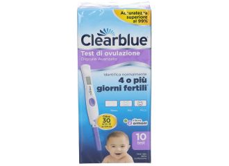 Clearblue Test Di Ovulazione Digitale Avanzato 10 Sticks