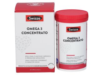 Swisse Omega 3 Concentrato Integratore Per il Cuore 60 Capsule