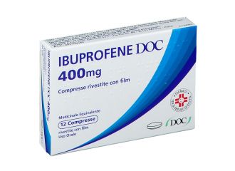 Ibuprofene Doc Generici 400mg 12 Compresse Rivestite
