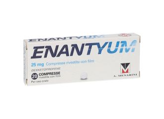 Enantyum 25 mg Dexketoprofene 20 Compresse Rivestite