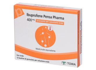 Ibuprofene Pensa Pharma 400 mg 12 Bustine