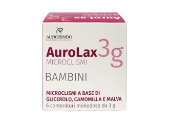 Aurolax Microclismi Bambini 6 Pezzi