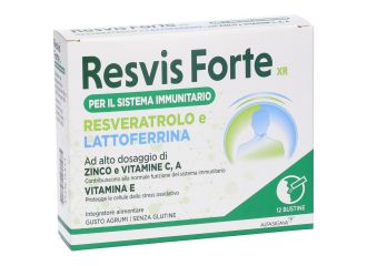 Resvis Forte XR Alfasigma Integratore Antiossidante E Difese Immunitarie 12 Bustine