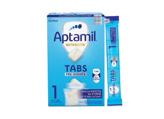 Aptamil Nutribiotik 1 Tabs Pre-Dosate Latte Dalla Nascita 21 Bustine