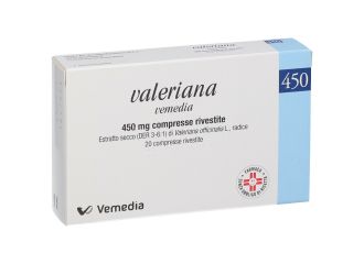 Valeriana Vemedia 450 Mg Per Favorire Il Relax 20 Compresse