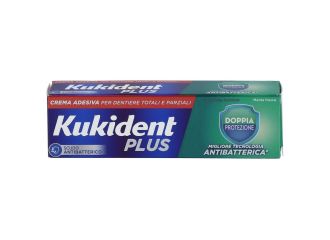 Kukident Plus Dual Protect Crema Adesiva Protesi Dentali 40 g