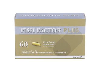 Fish Factor Plus Integratore Omega 3 60 Perle Grandi