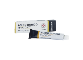 Acido Borico Marco Viti 3% Unguento Antisettico Tubo 30 g