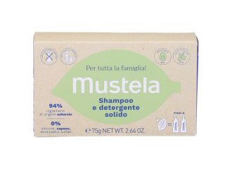 Mustela Shampoo e Detergente Solido Corpo e Capelli 75 g