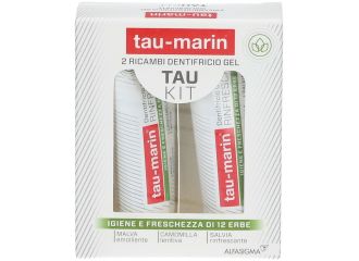 Tau-Marin Ricambio Dentifricio Gel Rinfrescante 2 x 20 ml