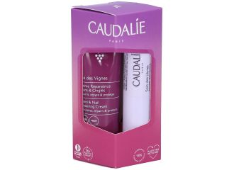 Caudalie The Des Vignes Crema Mani E Unghie 30 ml + Trattamento Labbra Stick 4,5g