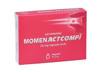 Momenactcompì 25mg Ketoprofene Antinfiammatorio 10 Capsule Molli