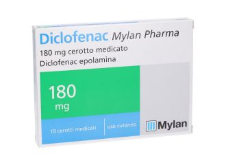 Diclofenac 10 Cerotti Medicati 180 mg