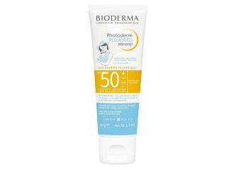 Bioderma Photoderm Pediatrics Mineral SPF50+ Protezione Solare Bimbi Viso e Corpo 50 g