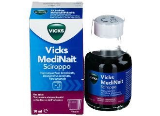 Vicks Medinait Sciroppo Trattamento Raffreddore e Influenza 90 ml
