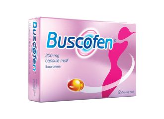 Buscofen 200 mg Ibuprofene Analgesico 12 Capsule Molli