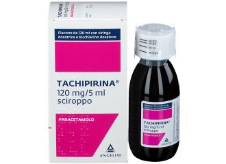 Tachipirina Sciroppo Bambini 120 mg/5 ml Paracetamolo Flacone 120 ml