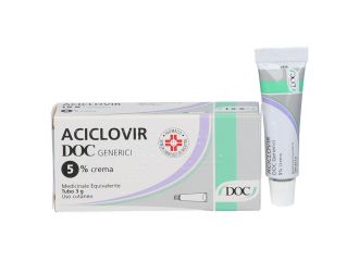 Aciclovir Doc Generici 5% Herpes Crema 3g