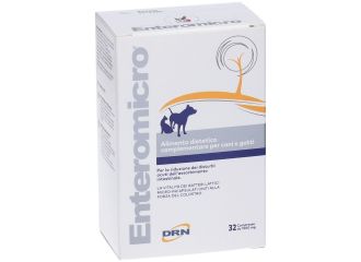Drn Enteromicro Integratore Simbiotico Cani e Gatti 32 Compresse
