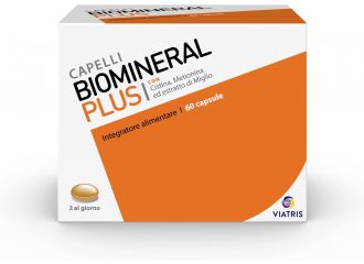 Biomineral Plus Integratore Anticaduta Capelli 60 Capsule