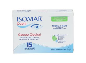 Isomar Occhi Monodose Gocce Oculari 15 Flaconcini 0,5 ml
