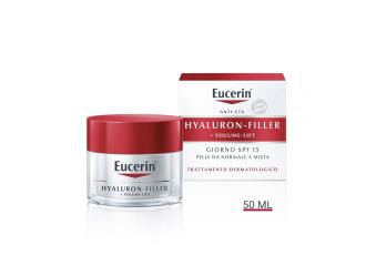 Eucerin Hyaluron-Filler+Volume-Lift Giorno Crema Antirughe Pelle Normale 50 ml