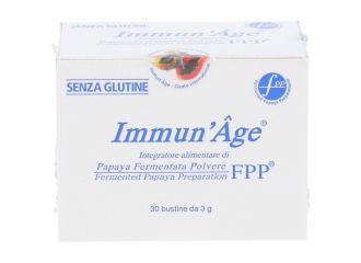 Immun'Age Integratore Antiossidante Papaya Fermentata 30 Bustine