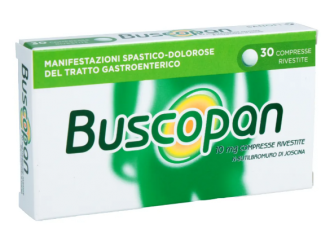 Buscopan 10 mg N-Butilbromuro di Joscina Antispastico 30 Compresse Rivestite