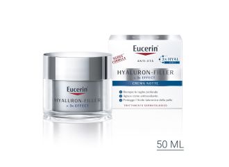Eucerin Hyaluron-Filler Notte Crema Antirughe Viso 50 ml
