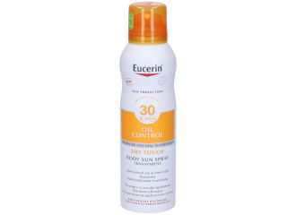 Eucerin Sun Spray Tocco Secco SPF 30 Protezione Corpo 200 ml