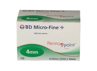 BD Micro-Fine Aghi 32GX4mm per Penna Insulina 100 pezzi
