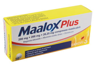 200 mg + 200 mg + 25 mg compresse masticabili 30 compresse
