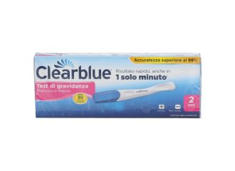 Clearblue Test di Gravidanza Rilevazione Rapida 2 Test