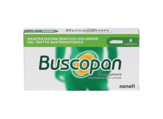Buscopan 10 mg N-butilbromuro di Joscina Antispastico 6 Supposte