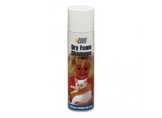 Dry foam shampoo schiuma per gatti 250 ml