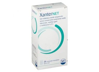 Xanternet gel oftalmico 20 flaconi 0,4 ml gocce