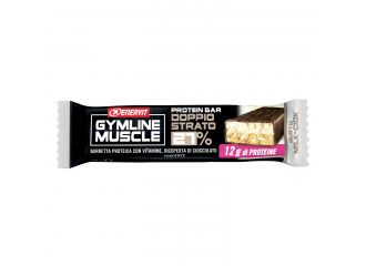Enervit gymline muscle protein bar 27% doppio strato milk-ciock 1 pezzo